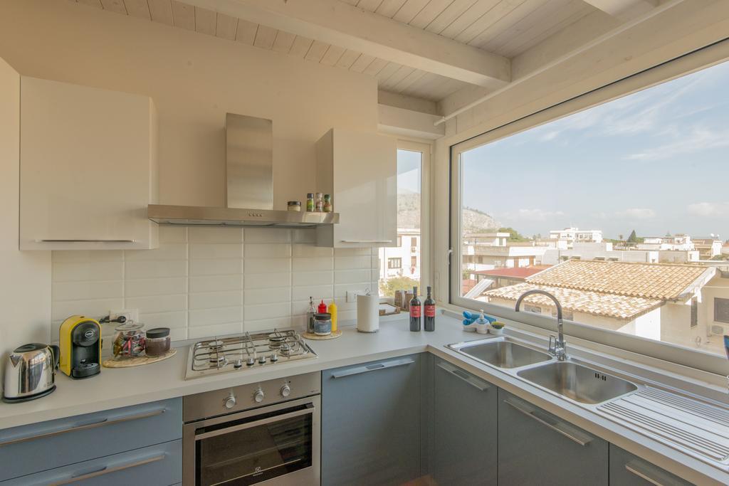 La Terrazza Del Baglio Appartement Mondello Buitenkant foto
